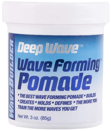 Deep Wave Forming Pomade Original Formula Builds Creates Holds