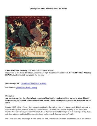 PDF EPub Most Ardently By Gabe Cole Novoa By Ivetteldwon99 Issuu