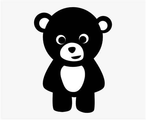 Download Teddy Bear Silhouette Png - Black Clipart PNG image for free ...