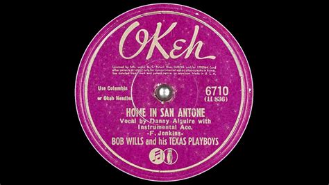 Bob Wills Home In San Antone YouTube