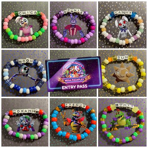 Fnaf Security Breach Glamrock Freddy Kandi Singles Etsy New Zealand