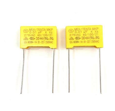 Kit Capacitor Polipropileno Uf Nf V Mkp Capacitor