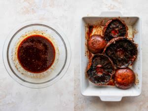 Balsamic Portobello Steaks With Butter Bean Mash Dishing Out Health