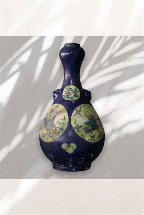 Cloisonn Enamel Phoenix Suantouping Vase Ming Dynasty Yongle