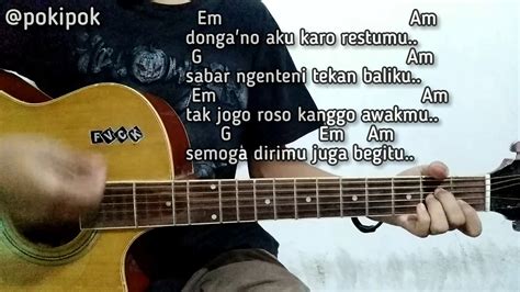 Kunci Gitar Layang Dungo Restu Ldr Justin Lie Lirik Youtube