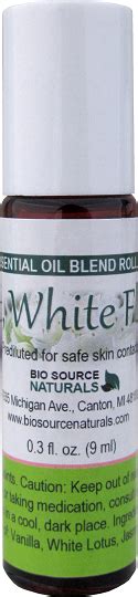 Buy Soft White Floral Essential Oil Roll On Biosource Store Holistic Healing