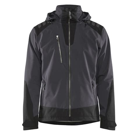 Veste softshell stretch 2D Blakläder Gris foncé noir XS Toolstation