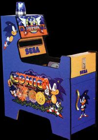 Sonic the Hedgehog Arcade Machines Page