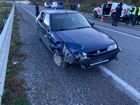 Sinop ta feci kaza Elektrikli motosiklet sürücüsü hayatını kaybetti