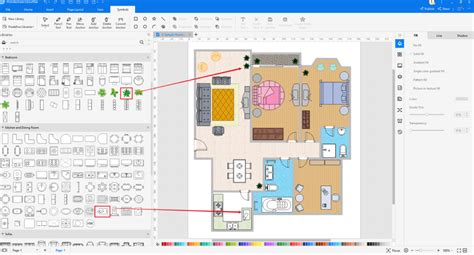 Como Desenhar Uma Planta De Casa No Word Edrawmax