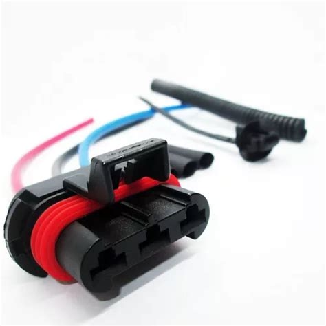 Plug Conector Chicote Resist Ncia Ventoinha Gm Corsa Montana