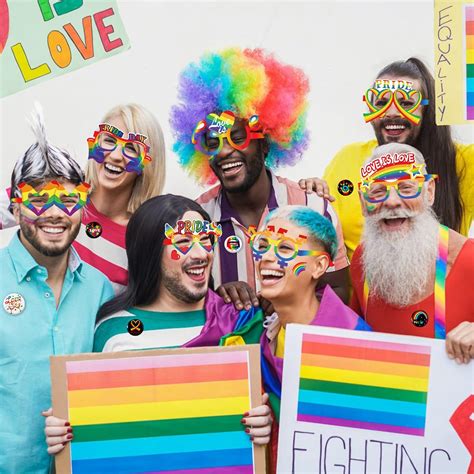 Dpkow Piezas De Accesorios De Orgullo Gay Tatuajes Temporales De