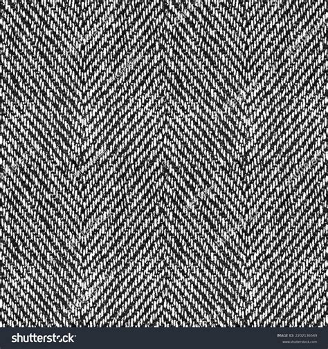 Seamless Herringbone Fabric Texture Linen Pattern Stock Photo