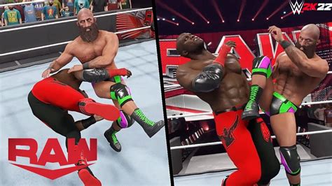 Wwe 2k22 Bobby Lashley Vs Ciampa Us Title Match Raw 08 08 22