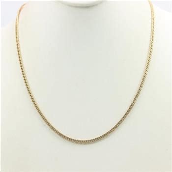 Kt Two Tone Gold Necklace Property Room