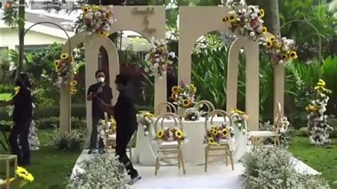 Dekorasi Akad Dan Pemberkatan Nikah Ayu Kartika Dewi