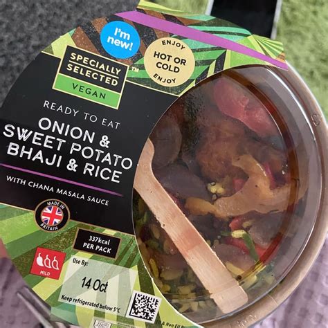 Aldi Specially Selected Onion And Sweet Potato Bhaji Rice Review