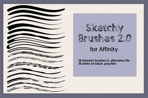 Affinity Sketch Brushes Graphic By Sunwings Studios · Creative Fabrica