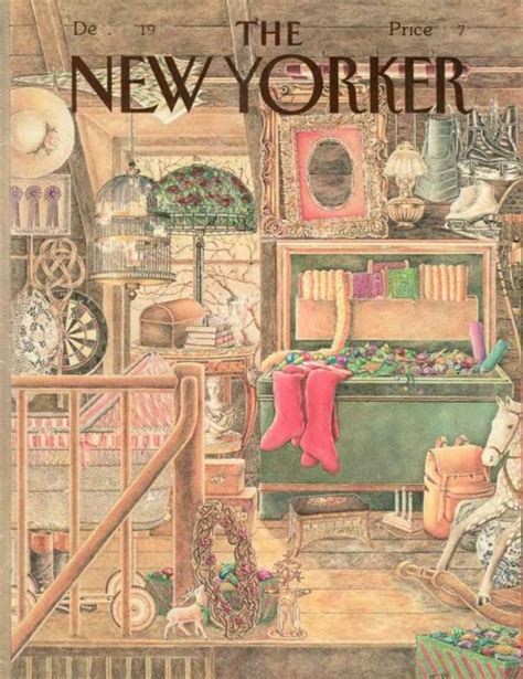 50 Years Of New Yorker Christmas Covers 1961 2016