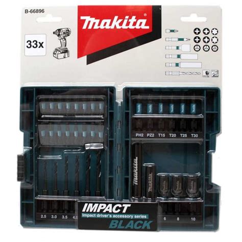 Juego De Puntas 33 Pzs IMPACT BLACK Makita B 66896