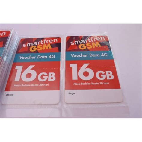 Jual Voucher Smartfren 16gb Murah Shopee Indonesia