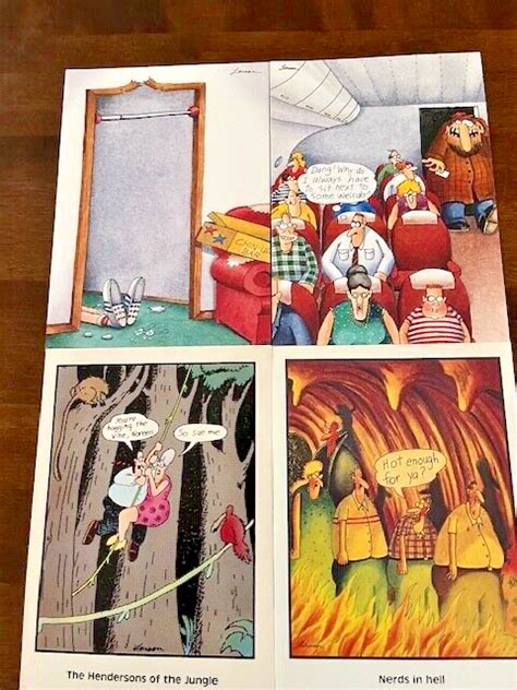 Lot Of 4 The Far Side Greeting Cards By Gary Larson New Vintage 8 Ebay