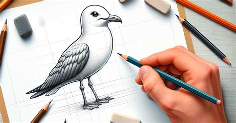 23 Fascinating Seagull Drawings For Your Little Explorer Cool Kids Crafts