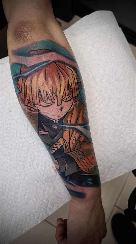 Zenitsu Tattoo In 2022 Tattoos