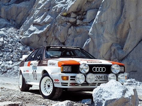 1981 Audi Quattro Group 4 Rally Car Typ 85 Race Racing