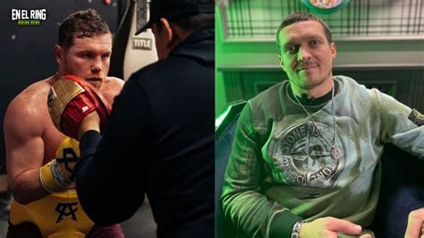 Oleksandr Usyk le pide a Canelo Álvarez que enfrente a un temido rival