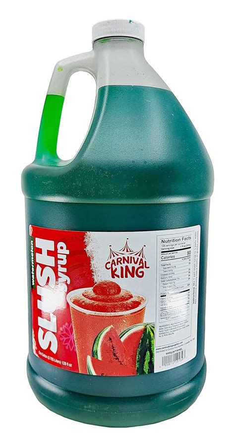 Amazon TableTop King 1 Gallon Watermelon Slushy Syrup Grocery