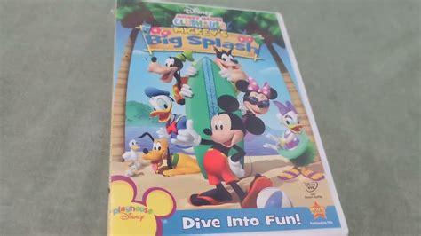 Mickey Mouse Clubhouse Mickey S Big Splash Dvd Overview Youtube