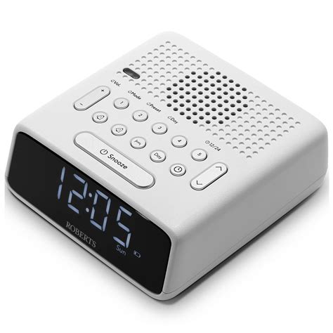 Roberts Ortusfmw Ortus Fm Dual Alarm Clock Radio In White