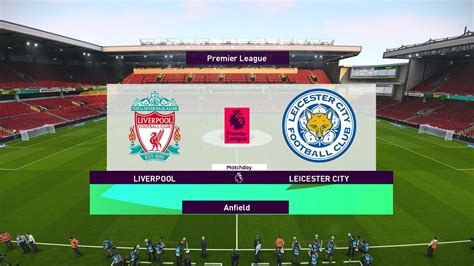 Liverpool Vs Leicester City Premier League 202021 Pes 2021 Youtube