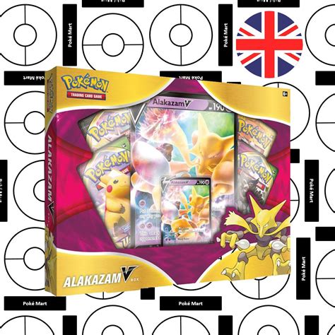 Pok Mon Tcg Alakazam V Box Pokemart Be