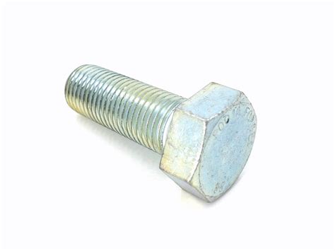 Sechskantschraube DIN 933 M 8 X 10 Mm SW 13 Verzinkt 8 8 AWS