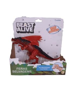 Boneco Drag O Feras Selvagens Beast Alive Candide Bonecos Magazine