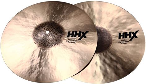 Sabian HHX Complex Medium Big Cup Hi Hat Cymbals 15 Inch Sweetwater