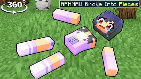 Aphmau Broke Into Pieces In Minecraft 360° Youtube