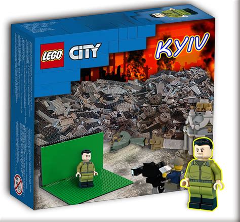 I just received my new LEGO set of Kyiv! 💛💙 : r/NonCredibleDefense