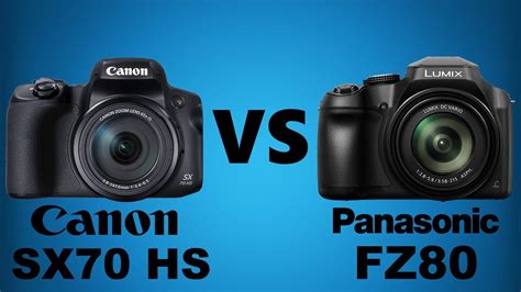 Canon Powershot Sx Hs Vs Panasonic Lumix Fz Youtube