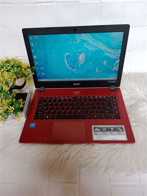 Laptop Segel Acer Aspire 3 A314 32 Intel N4000 Ram 4 Gb Hdd 1000 Gb Pusat Laptop Kudus