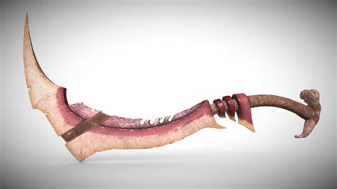 Bone Sword Buy Royalty Free 3d Model By Rfarencibia Fde41a2