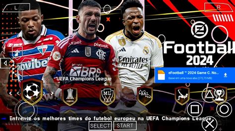 Efootball Pes Ppsspp Brasileir O Atualizados