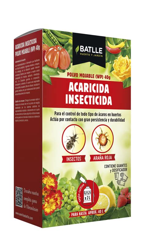 Acaricida Insecticida Semillas Batlle Huerto Y Jardín