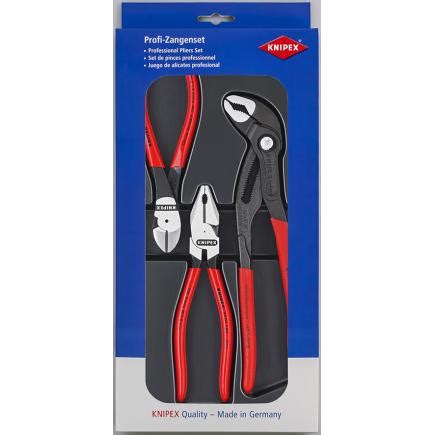 KNIPEX 00 20 10 Juego De Herramientas 3 Piezas Mister Worker