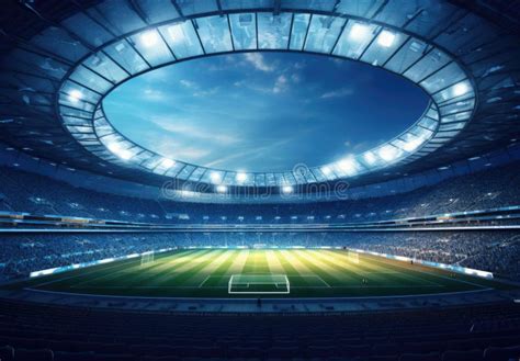 grass   football stadium stock photo image  goal ground