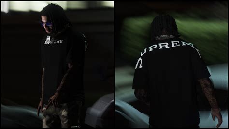 T Shirt Supreme Pack For Franklin GTA5 Mods