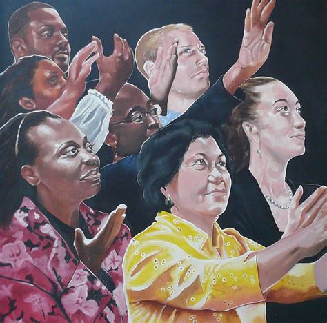 Enter Racial Praise By Belle Massey American Painting Racial Art