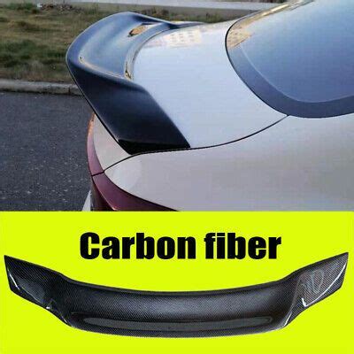 Carbon Fiber Rear Trunk Lip Spoiler Wing Body Kit For Kia Forte K